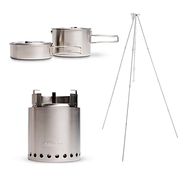 Campfire Camp Stove Cooking Bundle
