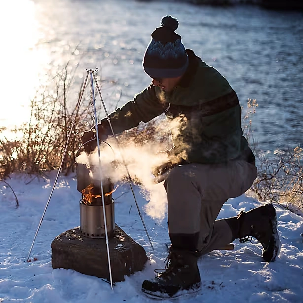 Campfire Camp Stove Cooking Bundle
