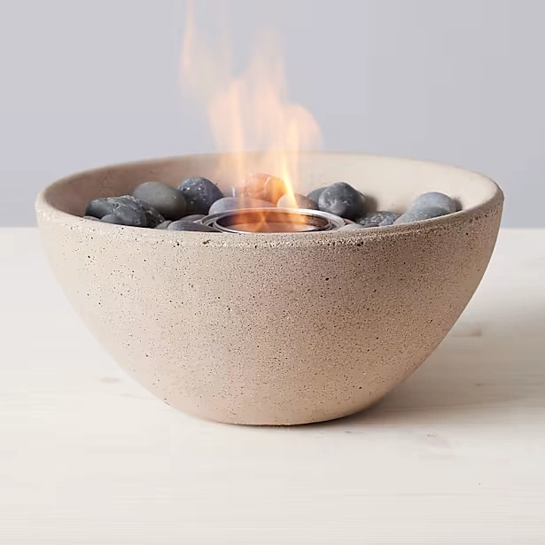 Basin Tabletop Fire Bowl