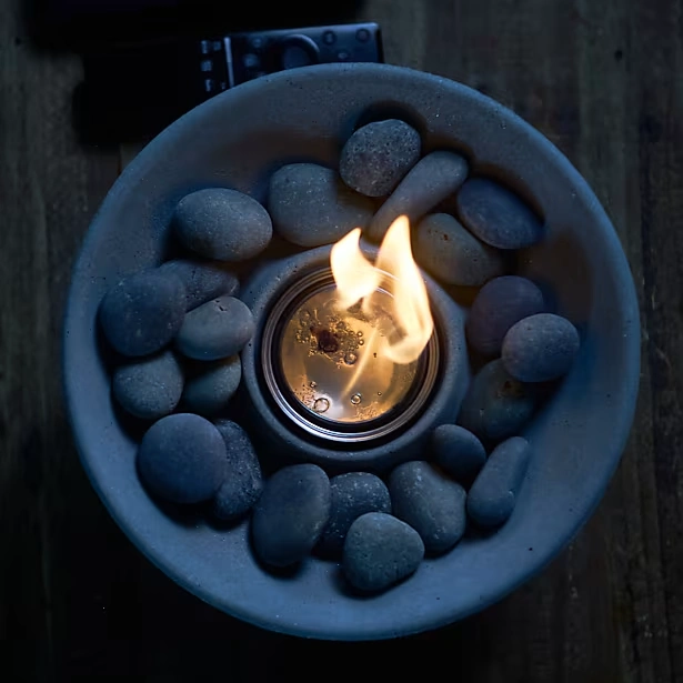 Basin Tabletop Fire Bowl