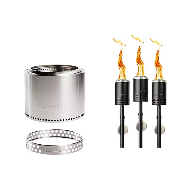 Bonfire 19.5" + Torches Bundle