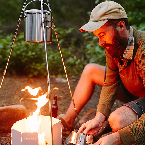 Camp Stove Cooking Tripod 4 Camp Stove Cooking Tripod