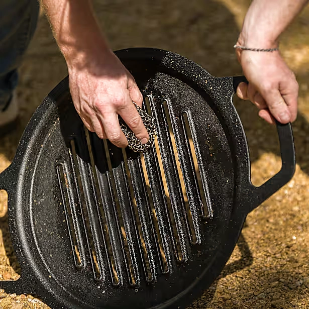 Cast Iron Scrubber