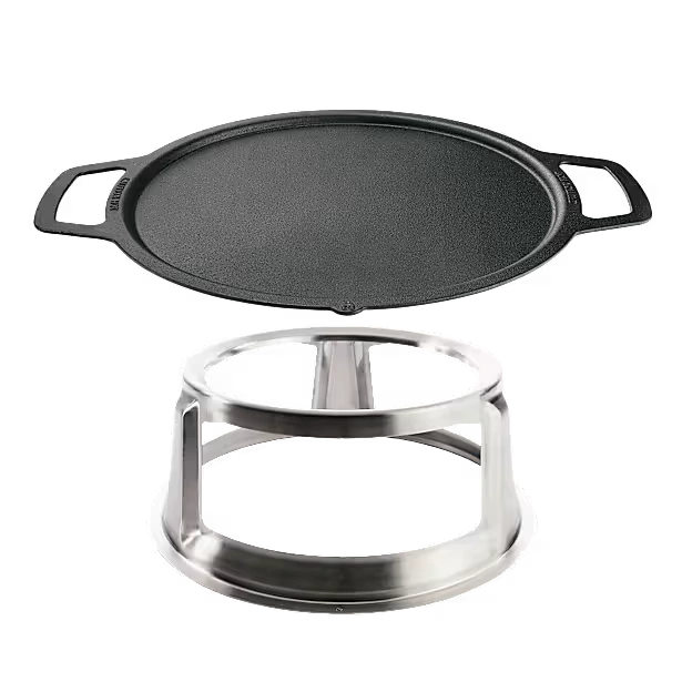 Bonfire 19.5" Cast Iron Griddle Top + Hub