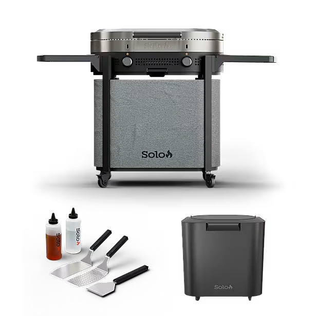 Steelfire 30" Griddle + Stand Holiday Bundle