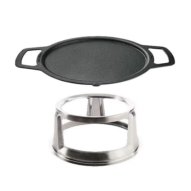 Ranger 15" Cast Iron Griddle Top + Hub