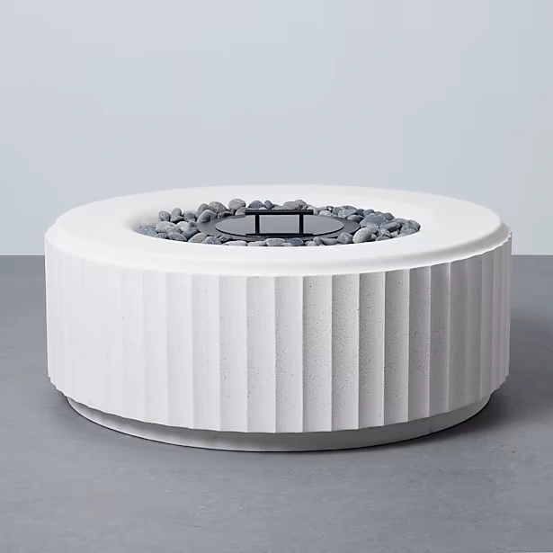 Amani Round Bioethanol Fire Pit