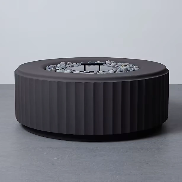 Amani Round Bioethanol Fire Pit