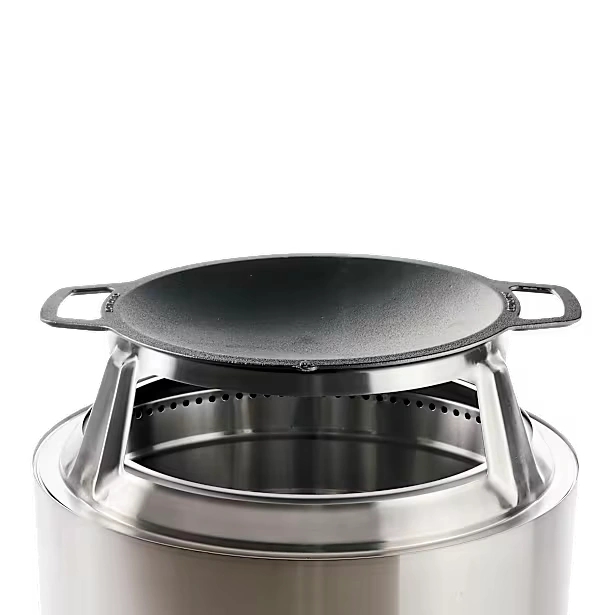 Yukon 27" Cast Iron Wok Top + Hub