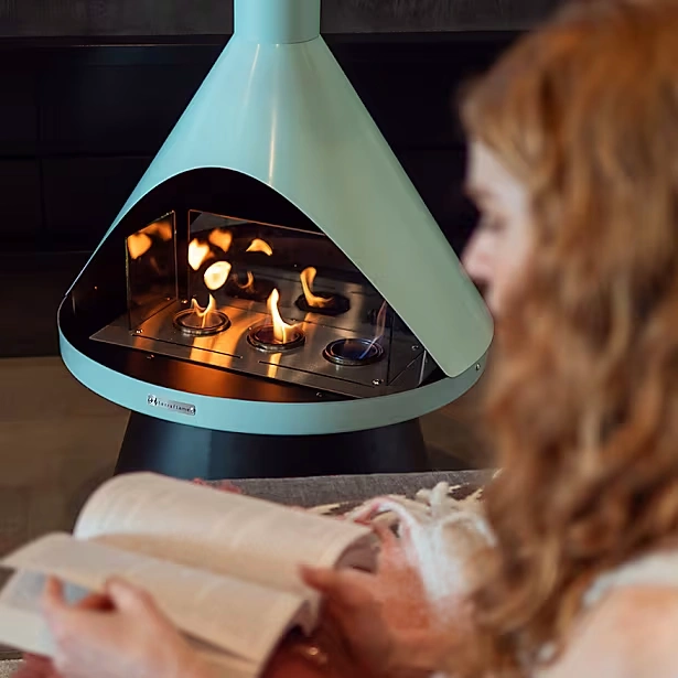 Lloyd Modern Gel Fuel Fireplace