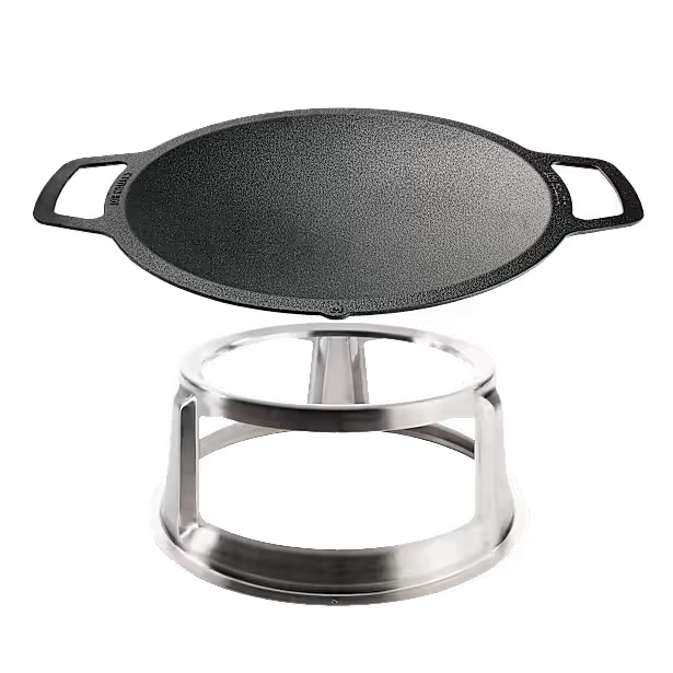 Bonfire 19.5" Cast Iron Wok Top + Hub